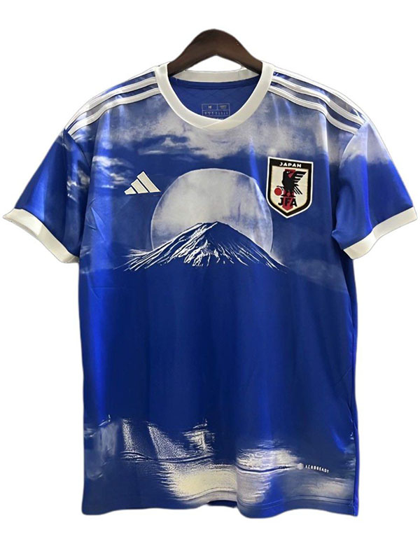 Japan x Mount Fuji Blue City édition spéciale maillot uniforme de football kit de football de sport pour hommes chemise haute 2023-2024
